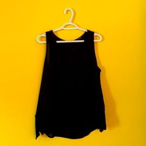 Papermoon Black Tank